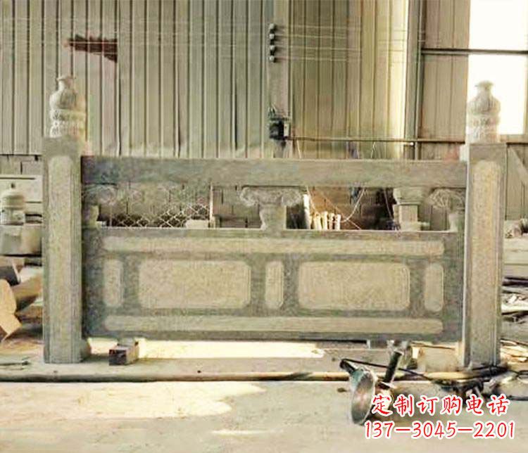 宁波园林仿古石栏板景观石雕