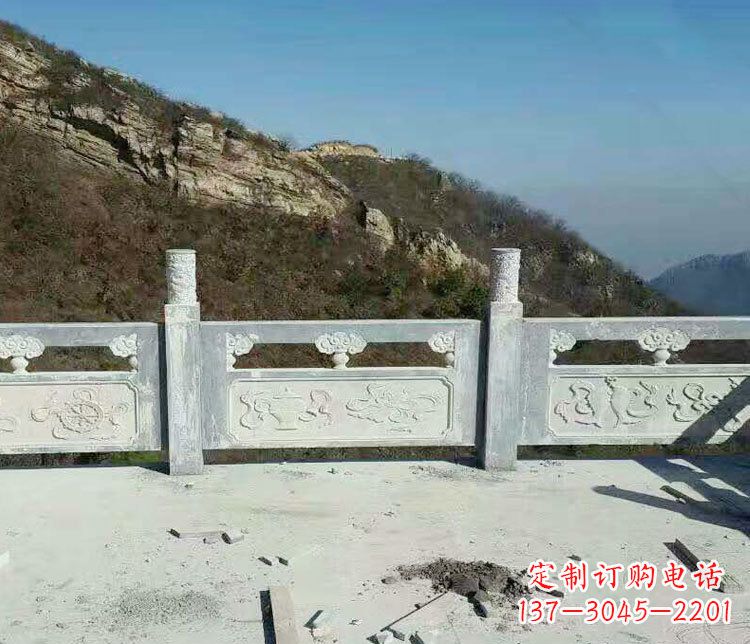 宁波园林仿古石栏板景观石雕_2 (3)