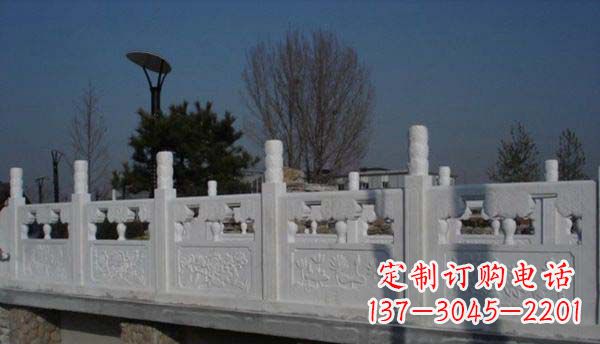 宁波园林汉白玉栏板景观石雕