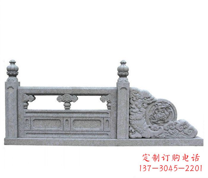 宁波园林景观大理石栏板雕塑 (2)
