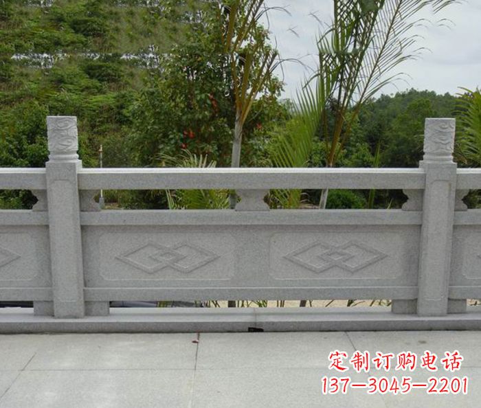 宁波园林景观大理石栏板雕塑 (3)