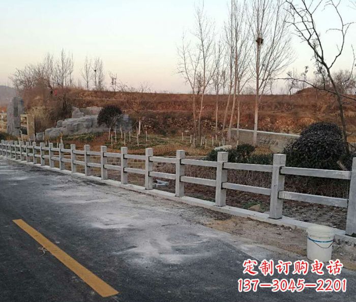 宁波园林景观大理石栏杆石雕 (2)