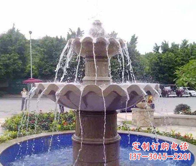 宁波园林景观大理石喷泉石雕