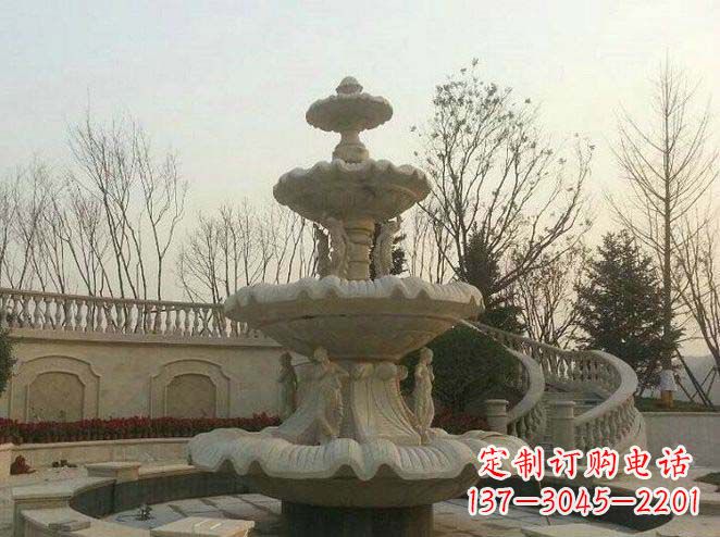 宁波园林景观大型喷泉石雕 (2)