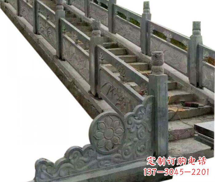 宁波园林景观仿古石雕栏板 (4)