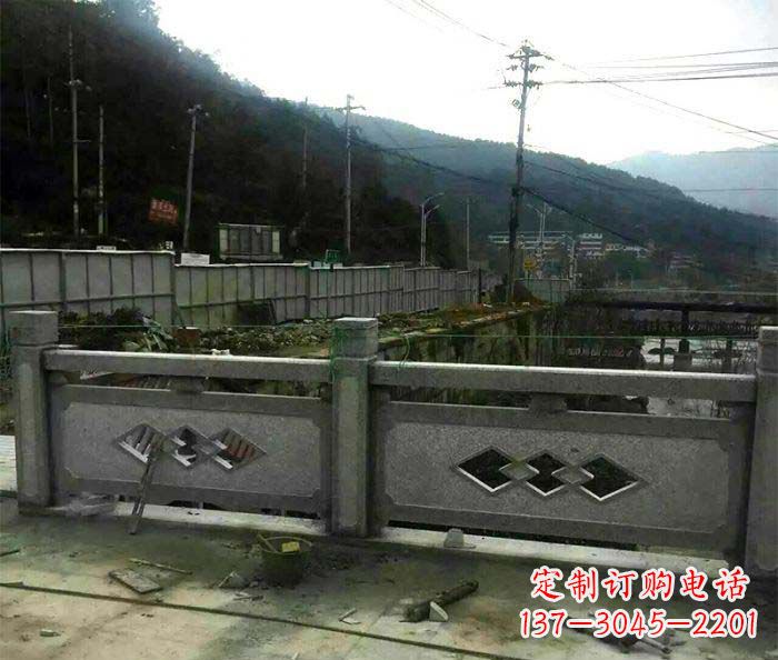 宁波园林景观仿古石浮雕栏板 (2)