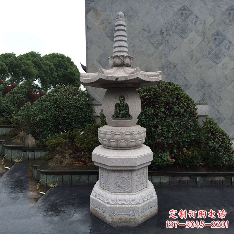 宁波园林石雕灯笼