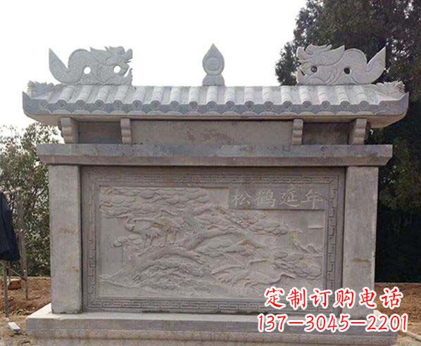 宁波园林石影壁景观石雕
