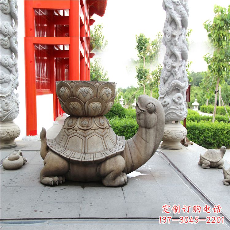 宁波长寿龟乌龟石雕