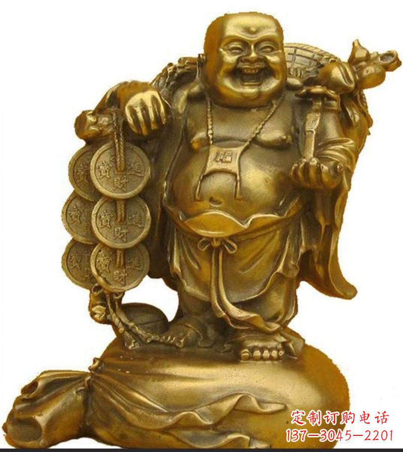 宁波招财弥勒佛铜雕