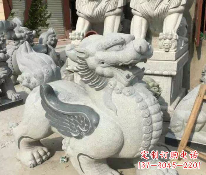 宁波招财神兽仿古貔貅石雕