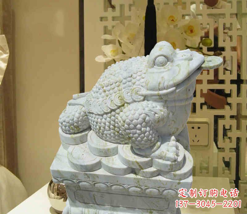 宁波招财神兽金蟾石雕