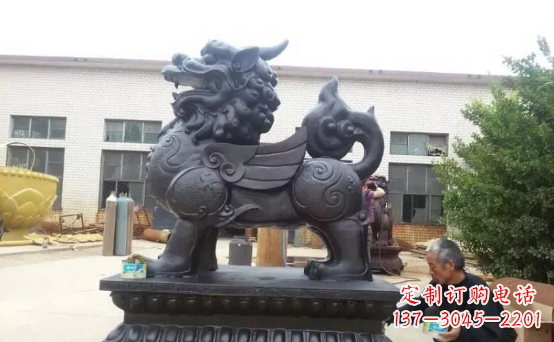 宁波招财神兽貔貅铜雕