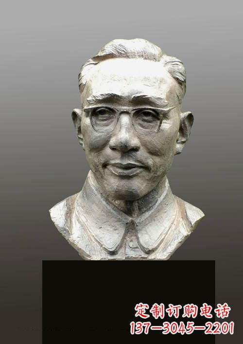 宁波中国当代音乐家马可头像雕塑