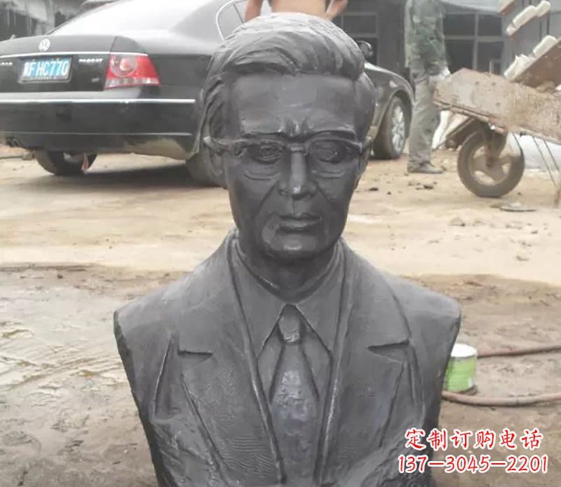 宁波中国名人胸像铜雕