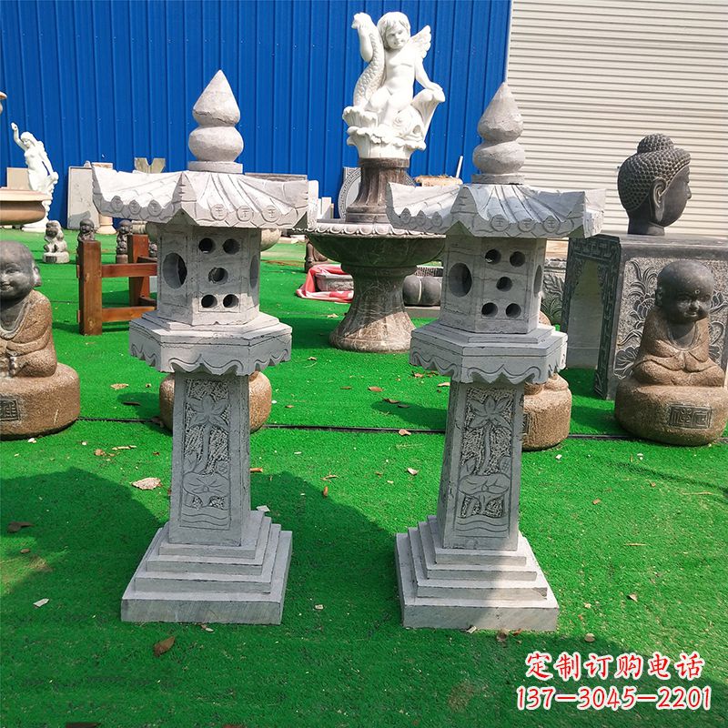 宁波中式大理石灯笼