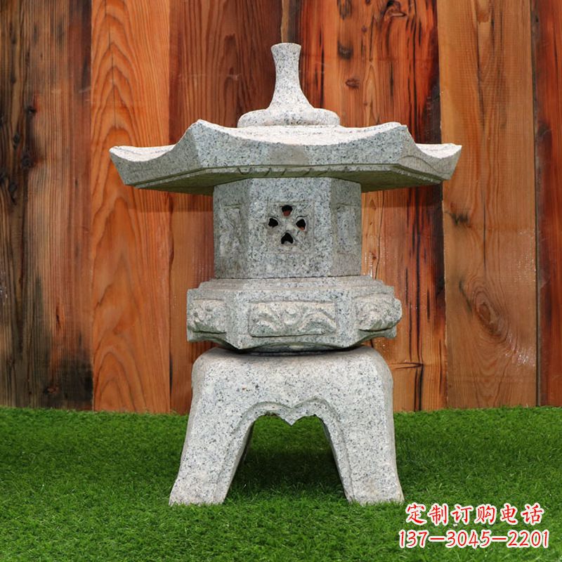 宁波中式复古石灯