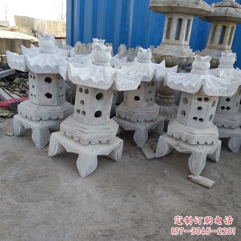 宁波中式古代石灯笼