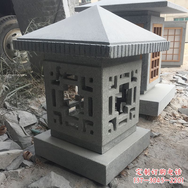 宁波中式现代石灯笼