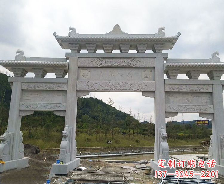 宁波忠义石牌坊