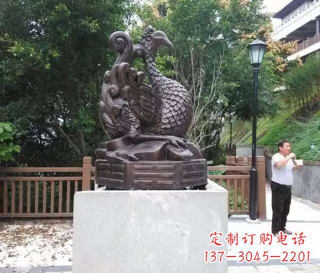 宁波朱雀神兽雕塑