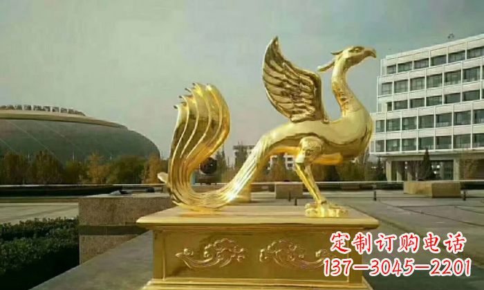 宁波朱雀铜雕