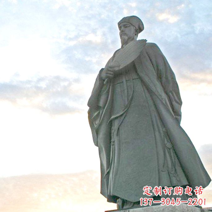 宁波诸葛亮雕塑-三国著名历史人物雕像