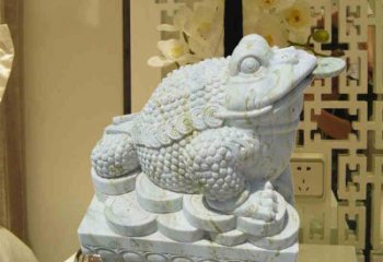 宁波招财神兽金蟾石雕