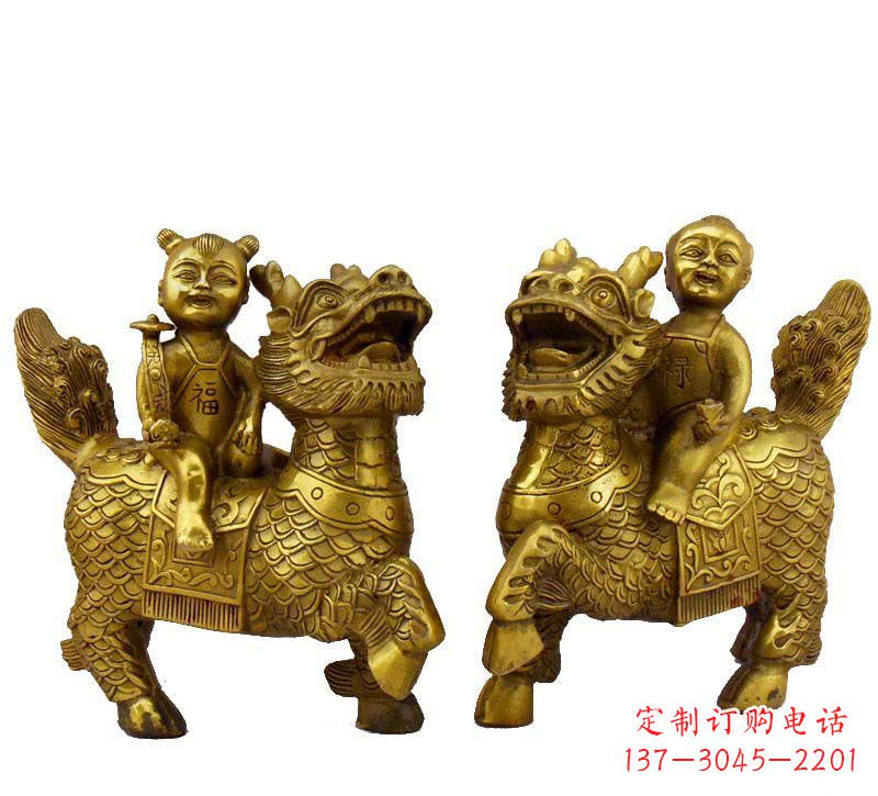宁波铸铜福禄麒麟