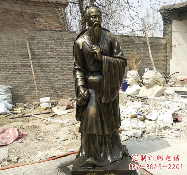 宁波铸铜古代名医华佗