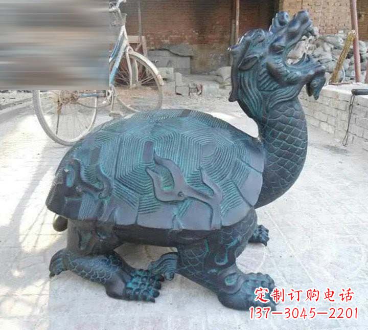 宁波铸铜龙龟雕塑222