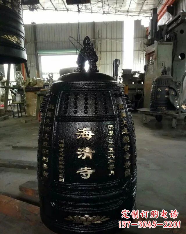 宁波宗教庙宇铸铜钟
